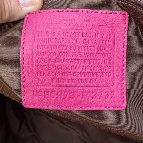 Coach Vintage Leather Pleated Soho bag - Picture 13 of 14